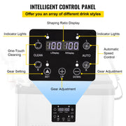 Charger l'image dans la visionneuse de galerie, Amocart 2x6L Commercial Beverage Slush Machine Frozen Drink Juice Dispenser Ice-Cool Smoothie Maker Equipment for Restaurant
