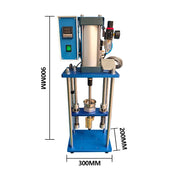 Load image into Gallery viewer, JH 20g Mini Vertical Plastic Injection Molding Machine 1000W 350℃ Desktop for Polymer ABS PVC USB Toy Mold 110V/220V
