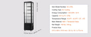 Load image into Gallery viewer, Amocart 3.5/4.2/5/9.8 cft Refrigerated Display Case Large Commercial Pastry Display Refrigerator with LED Lighting for Bakery
