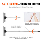 Charger l'image dans la visionneuse de galerie, Amocart Drywall Skimming Blade Set 10/16/24/32/40 inch Skimming Blades + 34-81.6 in Extension Handle Pole Stainless Steel Knife

