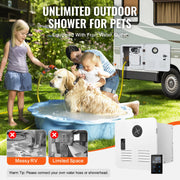 Bild in Galerie-Viewer laden, Amocart RV Tankless Water Heater Instant Shower 15 x 15 in  Optimized Comfort Performance Hot Water Ideal for RVers' Family
