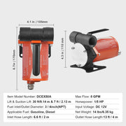 Charger l'image dans la visionneuse de galerie, Amocart Fuel Transfer Pump 12V DC 5GPM / 8GPM / 12GPM Portable Type Electric Diesel Transfer Pump for Diesel Methanol Blends

