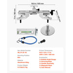 Amocart Wheel Alignment Tool Heavy Duty Toe & Camber Alignment Plates with Digital Angle Finder for Home Use Fits Car Truck SUV