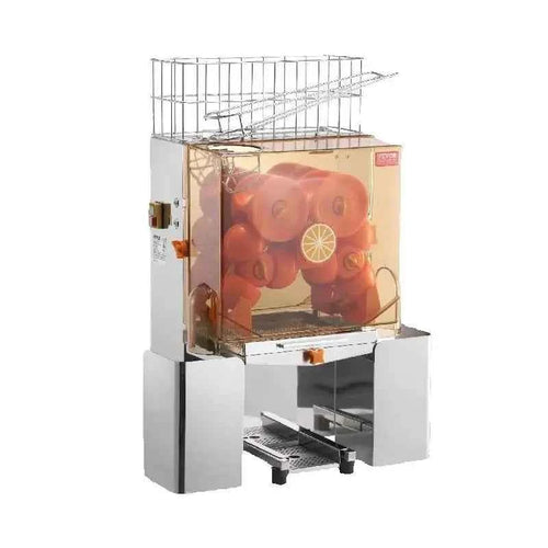 Amocart Commercial Orange Juicer Machine Automatic Juice Extractor Stainless Steel Orange Squeezer  with Pull-Out Filter Box﻿