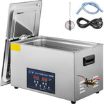 SucceBuy 30L Ultrasonic Cleaner With Double-Frequence Digital Portable Washing Machine Ultrasound Home Appliance