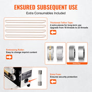 Load image into Gallery viewer, Amocart Automatic Horizontal Band Sealer Continuous Bag Band Sealing Machine with Count Function for 0.02-0.8 mm Plastic Bags
