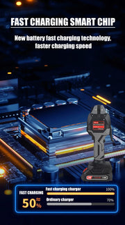 Load image into Gallery viewer, Cordless Hand Held Hydraulic Pliers 16KN Electric Hydraulic Wire Crimper with LED Light &amp; Molds Terminal Crimping Tool

