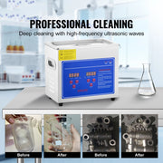 Charger l'image dans la visionneuse de galerie, Amocart 1.3L 2L 3L 6L 10L 15L 22L 30L Ultrasonic Cleaner Lave-Dishes Portable Heated Washing Machine Ultrasound Home Appliances
