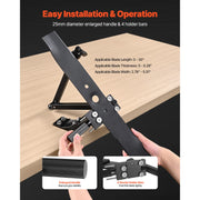 Bild in Galerie-Viewer laden, Amocart Lawn Mower Blade Sharpener 15° - 45° Adjustable Lawnmower Blade Sharpening Tool Compatible with Most Angle Grinders
