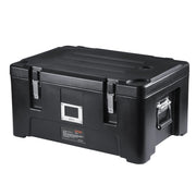 Bild in Galerie-Viewer laden, Amocart Insulated Food Pan Carrier 36Qt Capacity Stackable Catering Hot Box with 3 Stainless Steel Pans Top Load Food Warmer
