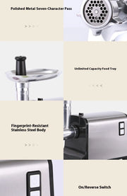 Bild in Galerie-Viewer laden, Amocart Electric Meat Mincer Chopper Heavy Duty Food Processors Kitchen Appliances Commercial Grinder Machine
