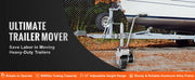 Bild in Galerie-Viewer laden, Amocart 5000lbs Electric Trailer Dolly 12V Trailer Jockey Wheel with 22 ft/min Speed &amp; Adjustable Height for Moving Caravan
