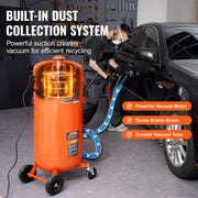 Charger l'image dans la visionneuse de galerie, Amocart 28 Gallon Vacuum Sand Blaster Dustless with Built-in 1200W Vacuum System for Dust Control Abrasive Recycle 60-110 PSI
