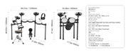 Load image into Gallery viewer, Amocart Electric Drum Set 32 Drum Kits &amp; 480 Sounds, USB MIDI Supported 8 / 10 in Quiet Mesh+10 in Cymbals Drum Sticks Easy Use
