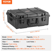 Charger l'image dans la visionneuse de galerie, Amocart Weatherproof Hard Case HeavyDuty Protective Dry Box Case with Pre-cut Foam for Travel Hunting Military Tactical Cameras

