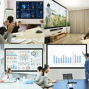 Charger l'image dans la visionneuse de galerie, Amocart Projector Screen 92 100 110 120 130 135 155in Aluminum Fixed Frame 16:9 4K HD Home Cinema Theater WallMountable Display
