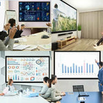 Amocart Projector Screen 92 100 110 120 130 135 155in Aluminum Fixed Frame 16:9 4K HD Home Cinema Theater WallMountable Display