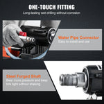 Amocart 3200W 750RPM Wet/Dry Diamond Core Drill Machine Concrete Drill Rig Stand Industrial Wet Electric Core Drilling Machine