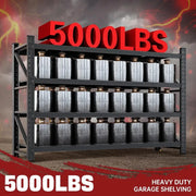 Load image into Gallery viewer, 5000LBS Storage Shelves,71" W Garage Shelving Heavy Duty Metal Adjustable Garage Shelves, Shelving Units Industrial, Customized
