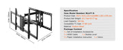 Charger l'image dans la visionneuse de galerie, Amocart Full Motion TV Mount Fit for 26-90in TVs Swivel Tilt Horizontal Adjustment TV Wall Mount Bracket W/ Articulating Arms
