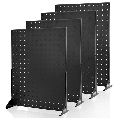 SucceBuy Pegboard Display Stand 17x13 in Tabletop Pegboard Display Stand Thickened Cold-Rolled Steel Peg Board Panel for Grocery