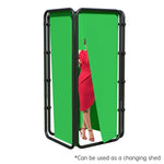 SH 240x400cm Background Stand Frame With Photography Green Screen Backdrops Photography Background For Living Video Recording