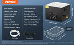 Amocart 2-30L Ultrasonic Cleaner Digital Ultrasound Cleaning Machine with Upgraded Degassing and Gentle Mode for Jewelry Glass