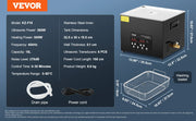 Bild in Galerie-Viewer laden, Amocart 2-30L Ultrasonic Cleaner Digital Ultrasound Cleaning Machine with Upgraded Degassing and Gentle Mode for Jewelry Glass
