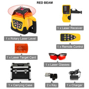 Load image into Gallery viewer, 360 Rotary Auto Self Leveling Laser Level Instrument High Precision Laser Measuring Tool For Construction Engineering Decoration
