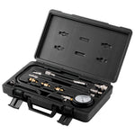 Amocart Diesel Engine Compression Tester 18 pcs Cylinder Pressure Test Tool Kit Diesel Injector Tester Check Cylinder For Truck