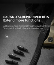 Load image into Gallery viewer, LETGOS Pocket Folding Knife, 22 in 1,Survival Gear EDC Rescue Tool with nylon sheath, Emergency, Camping, Hunting, Gift for dad
