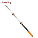 Amocart Telescopic Extension Pole Multi-Purpose Extendable Pole Sturdy Aluminum Alloy Paint Pole Extension Reach Roller Stick