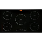 Amocart 5 Burners 30/36 Inch Electric Induction Cooktop Stove Hob Built-in Burner Cooker Sensor Touch Control Magnetic Cooker
