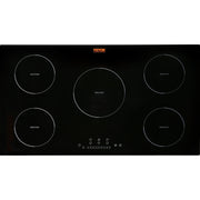 Charger l'image dans la visionneuse de galerie, Amocart 5 Burners 30/36 Inch Electric Induction Cooktop Stove Hob Built-in Burner Cooker Sensor Touch Control Magnetic Cooker
