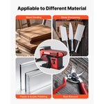Amocart 6" Disc Sander & 4"x36" Belt Sander 400W Combo with 0 - 45° Adjustable Worktable & Dust Collection Port for Woodworking
