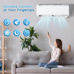Mini Split Air Conditioner Heat Pump, 18000 BTU 21 SEER2 208V-230V, Energy Star, Remote Control for Rooms up to 1250, Custom