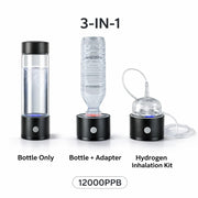 Load image into Gallery viewer, Portable Hydrogen Water Generator Bottle Rechargeable Electric Alkaline Water Ionizer Cup Hydrogen-Rich Health Care Drinkware
