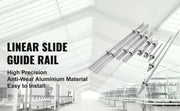 Bild in Galerie-Viewer laden, Amocart Linear Rail Ballscrew x 3 RM1605-350mm 650mm 1050mm x 2 Linear Rail Support, 12 CNC Kit Linear Shaft Optical Axis DIY
