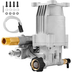 Amocart Pressure Washer Pump 3/4" Shaft Horizontal 3400 PSI 2.5 GPM Replacement Washer Pumps Kit Compatible with Honda RYOBI