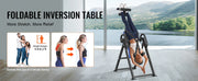 Bild in Galerie-Viewer laden, Amocart Inversion Table Heavy Duty Inversion Table Decompression Back Stretcher Machine Strength Training Equipment w/Headrest
