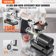Charger l'image dans la visionneuse de galerie, Amocart Meat Grinder Electric Meat Grinders Grinding Plate Stainless Steel Commercial for Kitchen Restaurant Butcher Store

