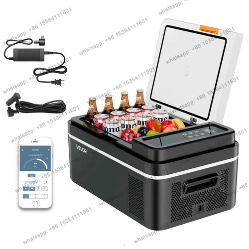 Succebuy 15-55L Portable Cooler Electric Compressor 12V/24V DC 110-240V AC Freezer Refrigerator for Home