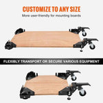 Amocart Mobile Base Heavy  Universal Mobile Base Stand Swivel Wheels for Woodworking Equipment Bandsaw Power Tools Machines