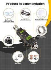 Load image into Gallery viewer, Original Raytools Ceramic Laser Ring Diameter 28 32mm M11 M14 Ceramic Nozzle Holder Raytools BT240 BT230 BM110 114 1202740001
