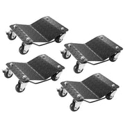 Bild in Galerie-Viewer laden, Amocart Car Tire Wheel Trolley Dollies 2/4PCS 1500lb Weight Capacity Vehicle Skate Moving Tire with 4 Casters Auto Repair Mover
