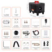 Bild in Galerie-Viewer laden, Amocart 8KW Diesel Heater 12V/24V Diesel Air Heater Car Heater with Bluetooth and CO Alarm Parking Heater for Vehicles&amp;Outdoor
