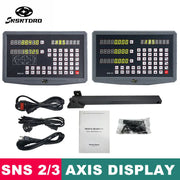 Load image into Gallery viewer, DRO readout SNS-2V/3V EDM RS232 Universal Lathe milling machine TTL AC110V/220V display FOR linear scale Rrating Ruler Encoder
