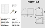 Charger l'image dans la visionneuse de galerie, Amocart 28in 48in Undercounter Worktop Refrigerator Stainless Steel Refrigerated Food Prep Station Fan Cooling for Bar
