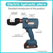 Load image into Gallery viewer, Portable Electric Hydraulic Crimping Plier SME-70 4-70mm² Lithium Battery Copper Aluminum Terminal Charging for Electrician
