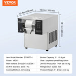 Succebuy Commercial Snowflake Ice Machine Stainless Steel Air Cooling System&Rapid Heat Dissipation for Bakery Cafe
